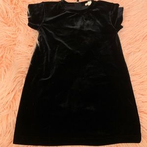 Black Velvet Dress By Crewcuts by J Crew